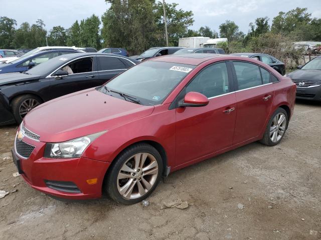 CHEVROLET CRUZE 2011 1g1ph5s98b7111382