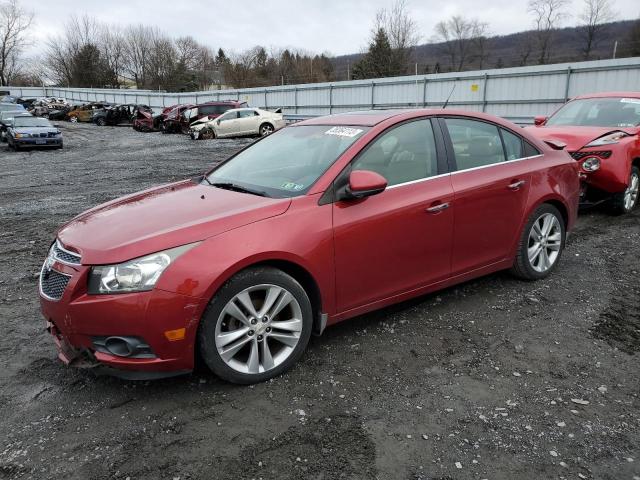 CHEVROLET CRUZE LTZ 2011 1g1ph5s99b7110998