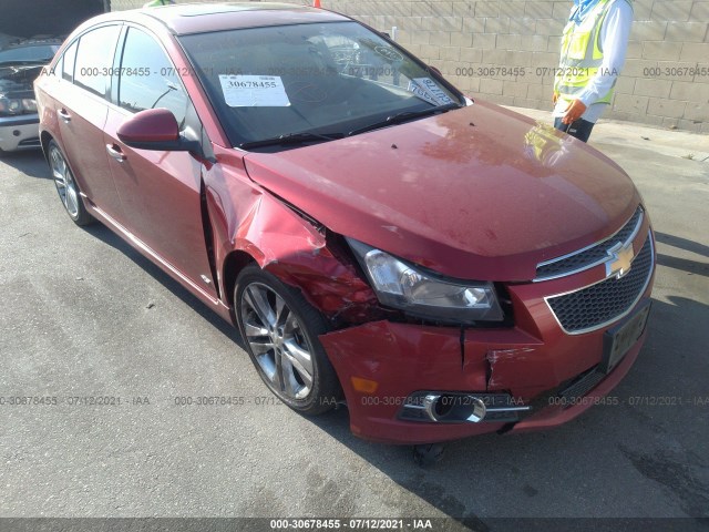 CHEVROLET CRUZE 2011 1g1ph5s99b7271464