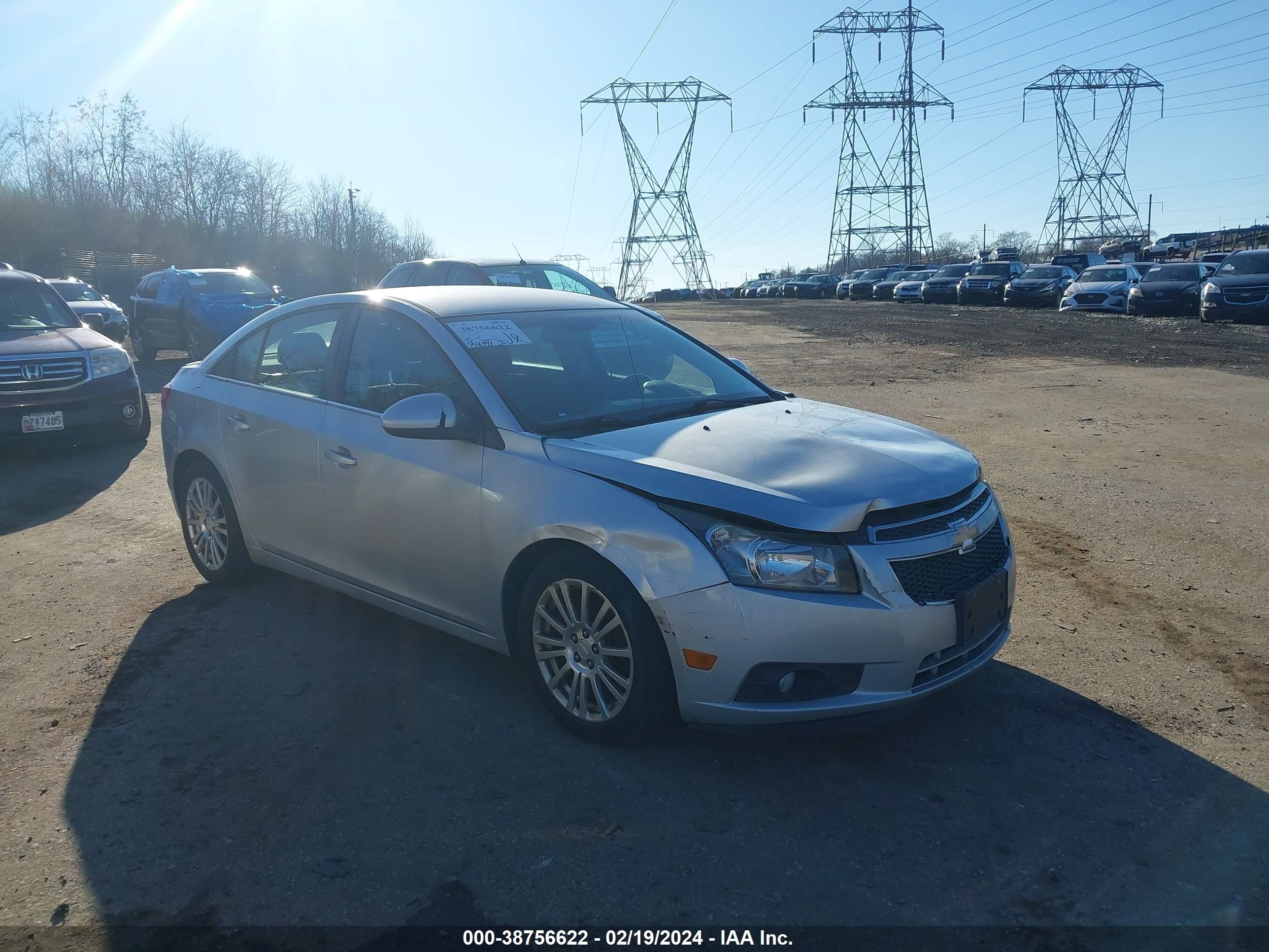 CHEVROLET CRUZE 2013 1g1ph5sb5d7314011