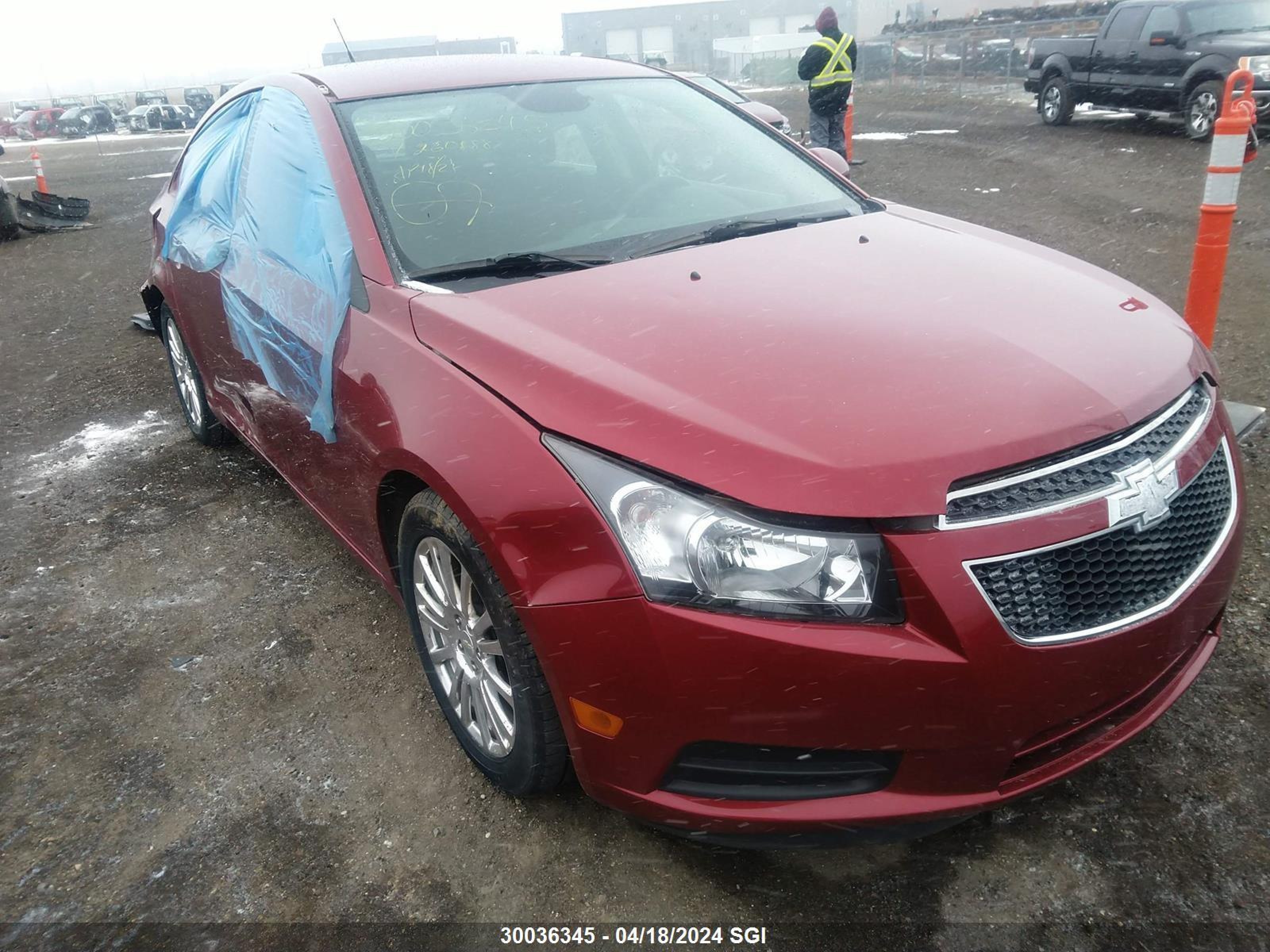 CHEVROLET CRUZE 2013 1g1ph5sb9d7260888