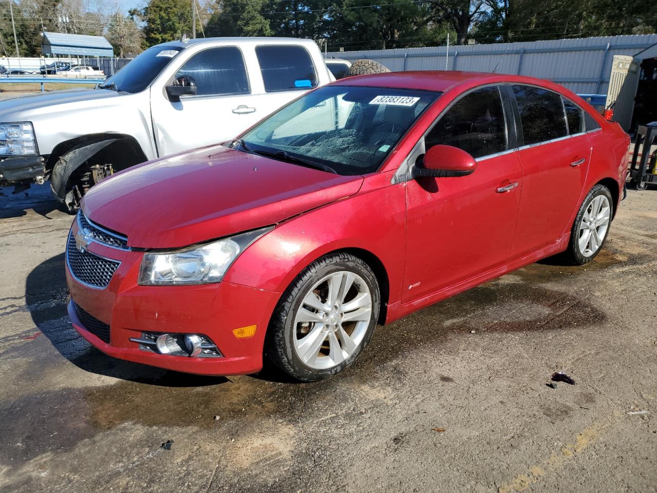 CHEVROLET CRUZE 2012 1g1ph5sc0c7317454