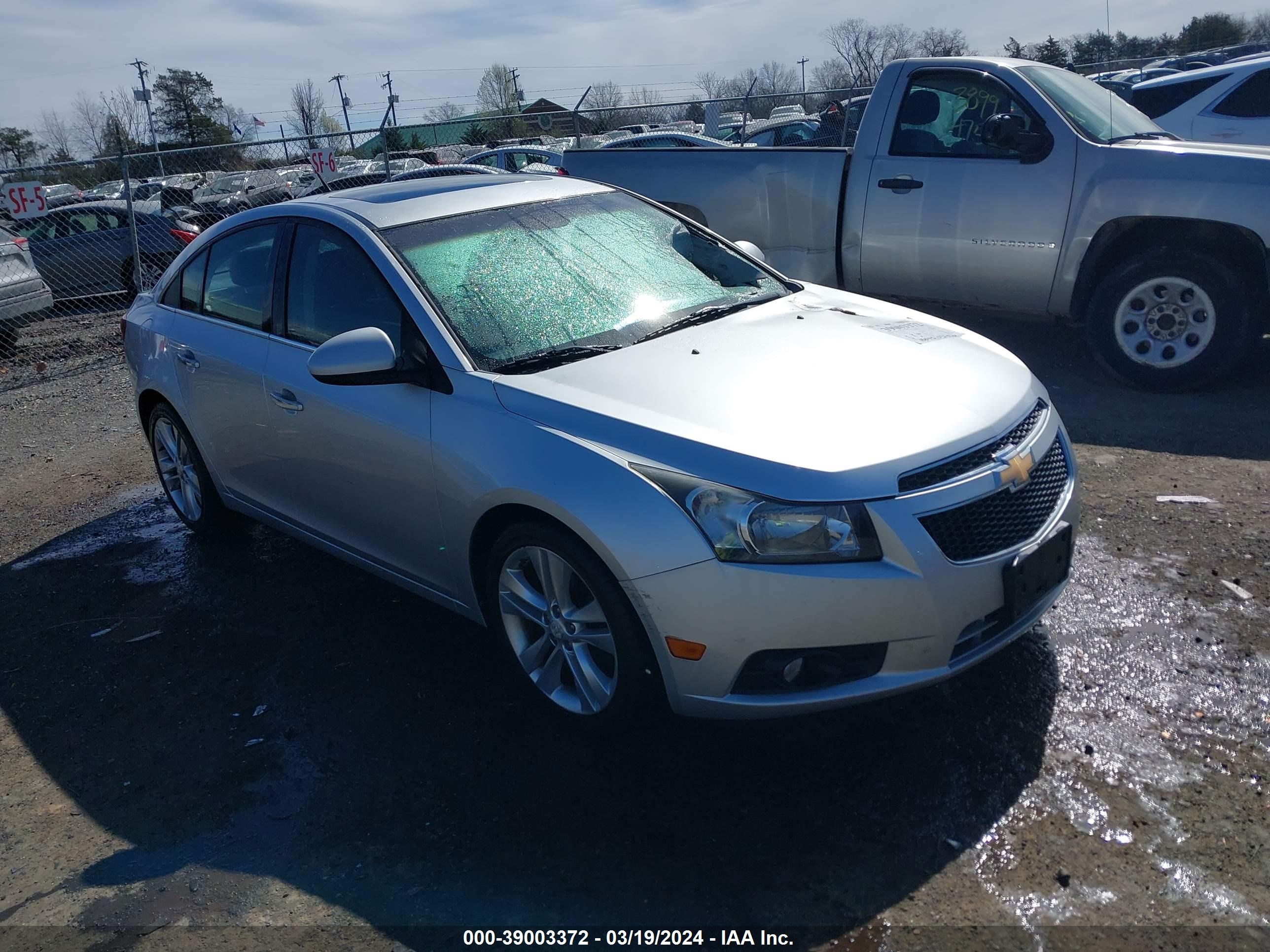 CHEVROLET CRUZE 2012 1g1ph5sc1c7185742