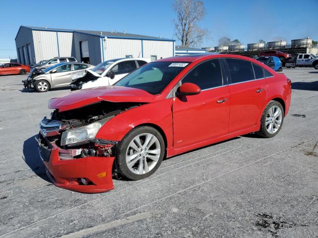 CHEVROLET CRUZE LTZ 2012 1g1ph5sc1c7318810