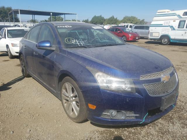 CHEVROLET CRUZE LTZ 2012 1g1ph5sc1c7367067