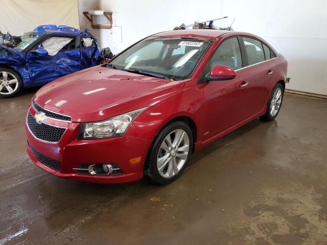 CHEVROLET CRUZE LTZ 2012 1g1ph5sc2c7125050