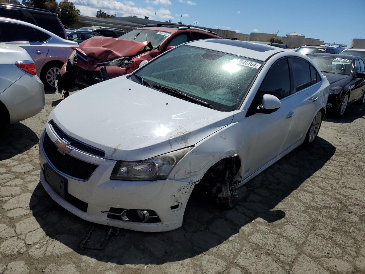 CHEVROLET CRUZE 2012 1g1ph5sc2c7364856