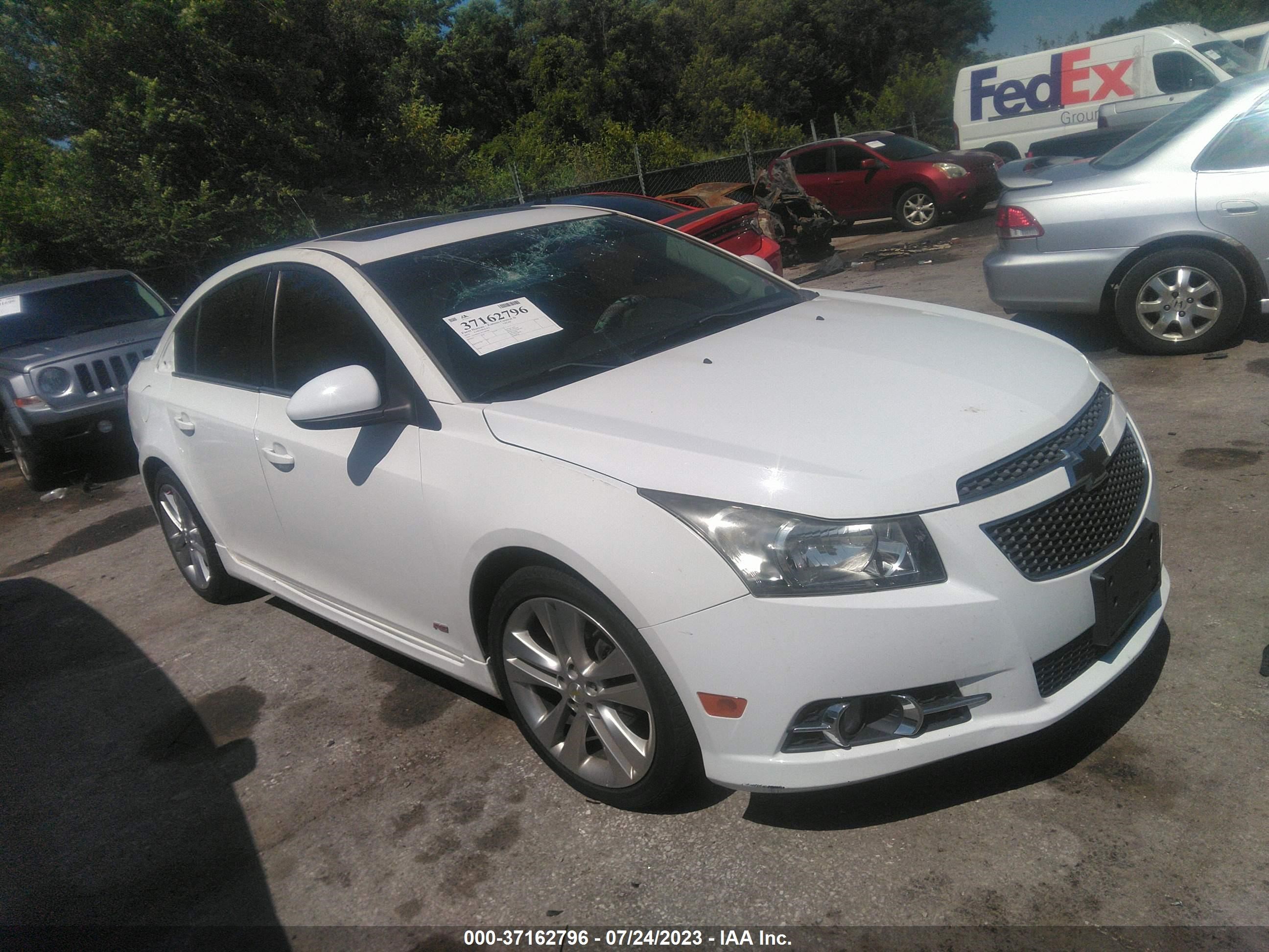 CHEVROLET CRUZE 2012 1g1ph5sc2c7399560