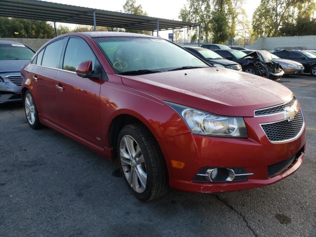 CHEVROLET CRUZE LTZ 2012 1g1ph5sc3c7154332