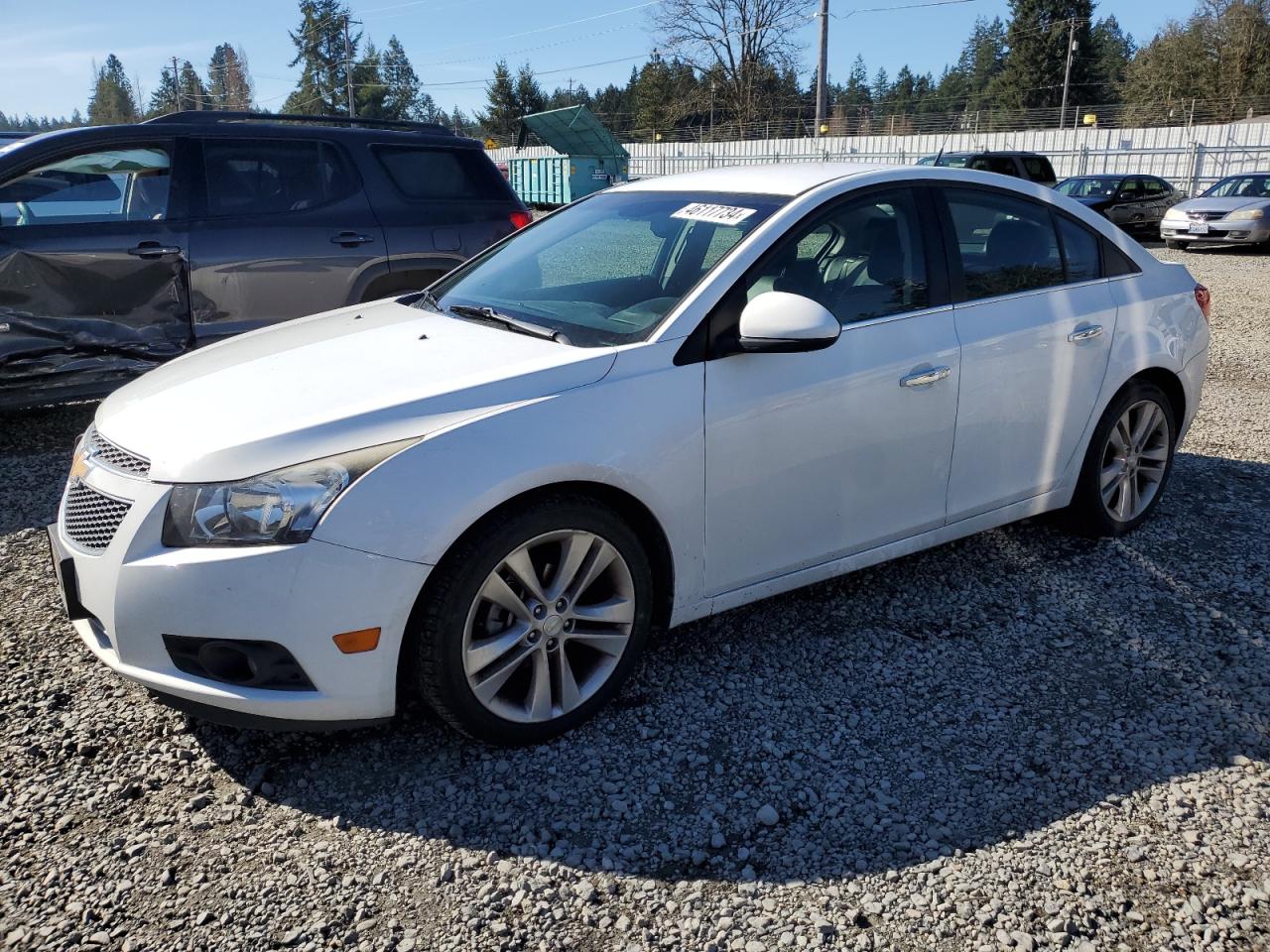 CHEVROLET CRUZE 2012 1g1ph5sc4c7157188