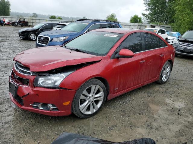 CHEVROLET CRUZE LTZ 2012 1g1ph5sc5c7230472