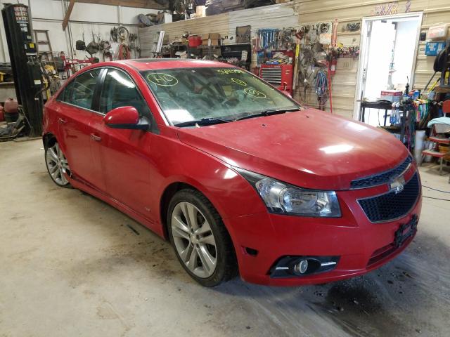 CHEVROLET CRUZE LTZ 2012 1g1ph5sc5c7337148