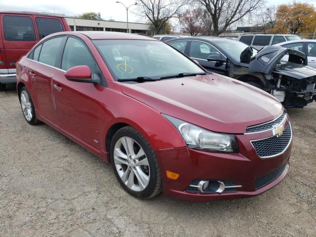 CHEVROLET CRUZE LTZ 2012 1g1ph5sc6c7145558