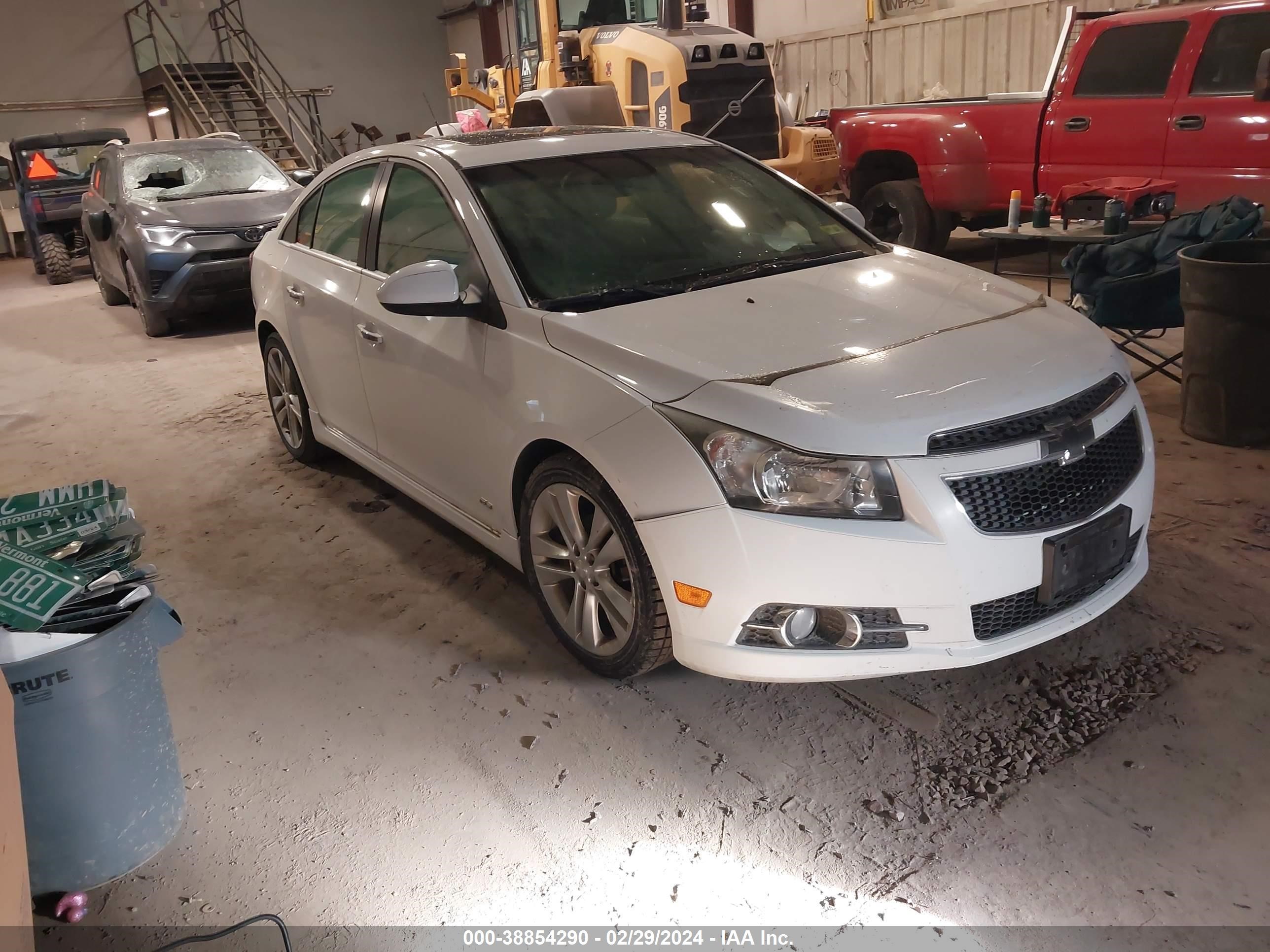 CHEVROLET CRUZE 2012 1g1ph5sc6c7185297