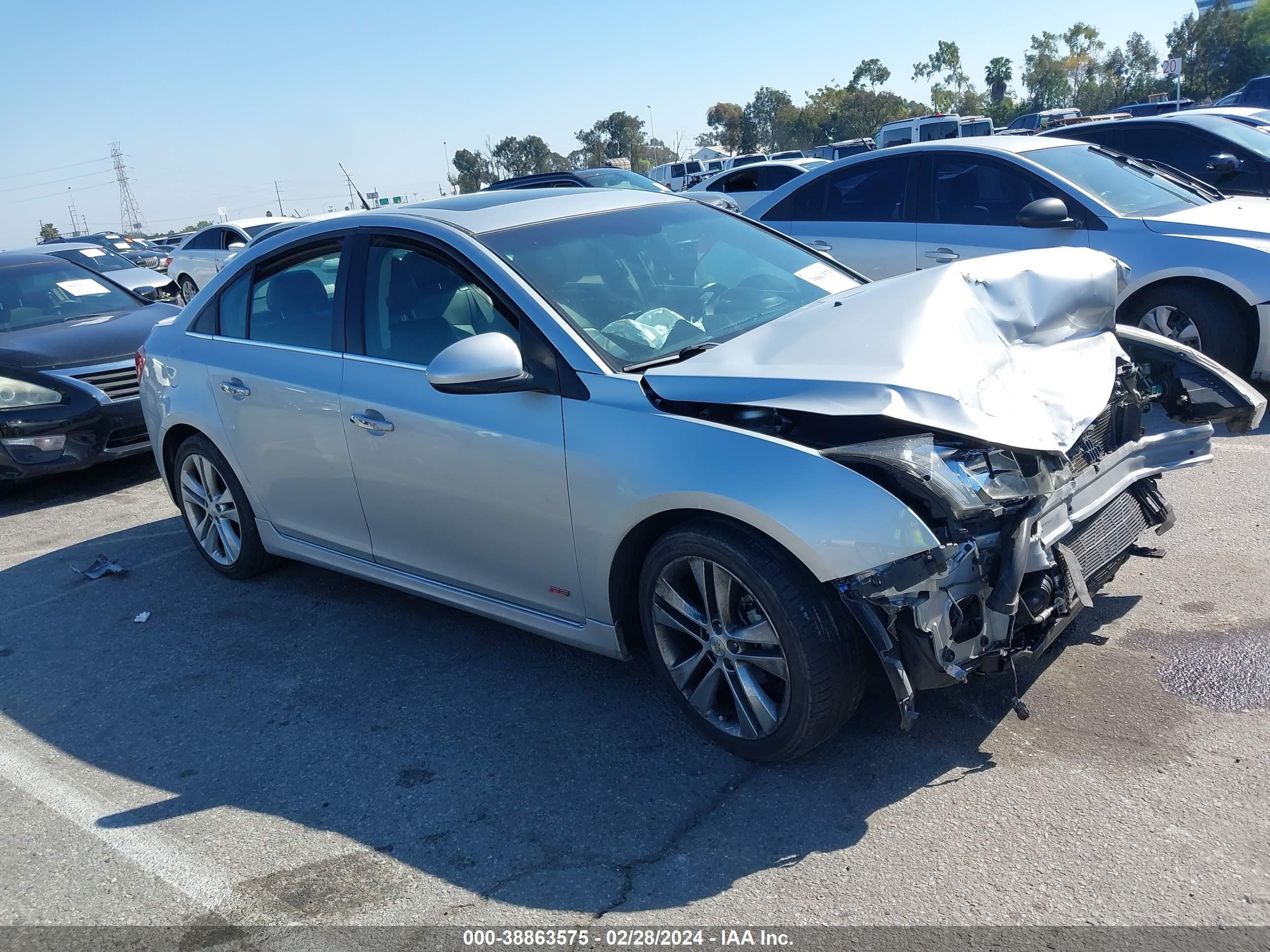 CHEVROLET CRUZE 2012 1g1ph5sc6c7340589