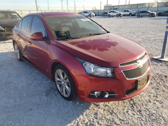 CHEVROLET CRUZE LTZ 2012 1g1ph5sc7c7159372