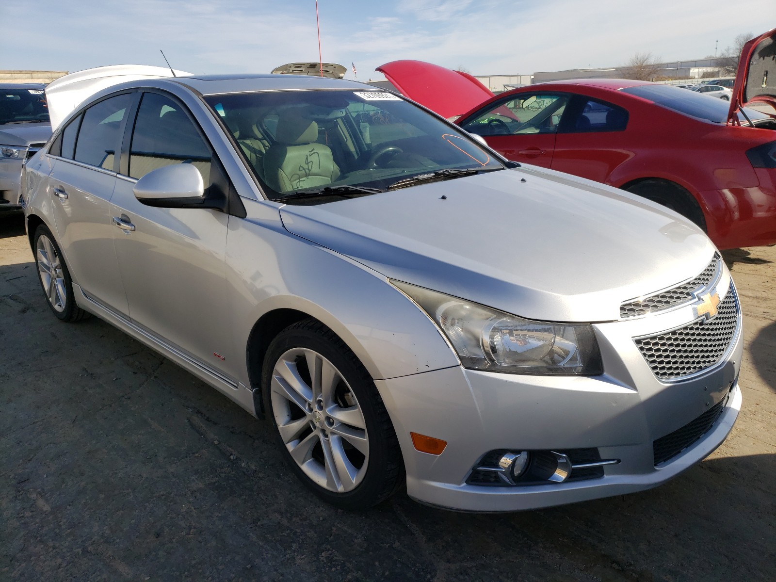 CHEVROLET CRUZE LTZ 2012 1g1ph5sc8c7153421