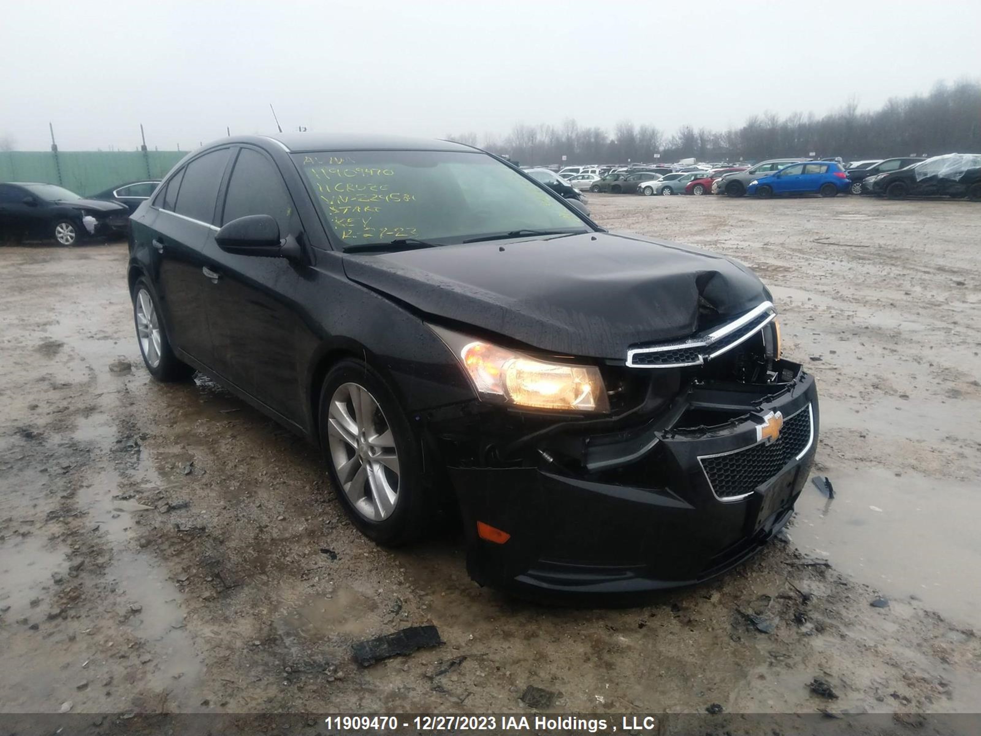 CHEVROLET CRUZE 2011 1g1pj5s93b7224581