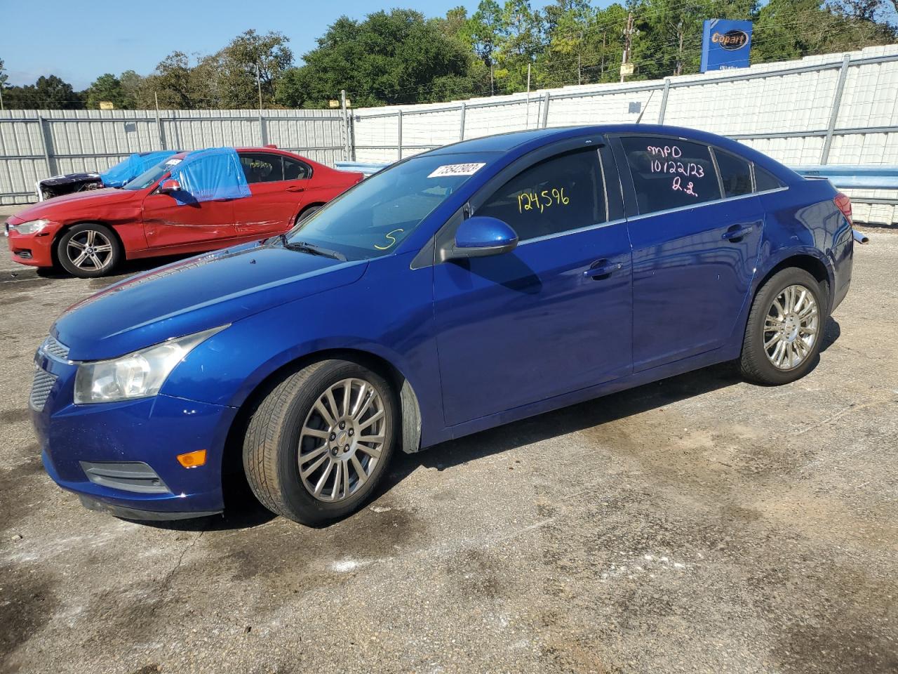 CHEVROLET CRUZE 2012 1g1pj5sc1c7115422