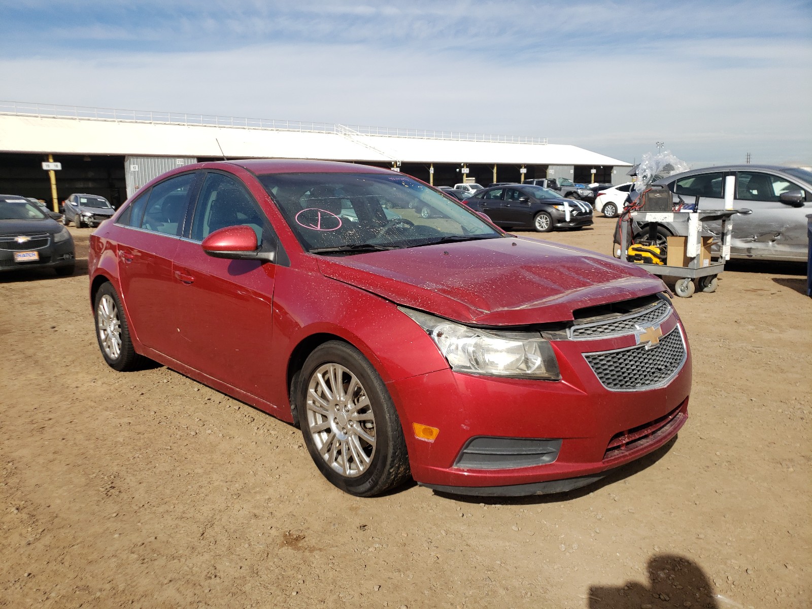 CHEVROLET CRUZE ECO 2012 1g1pj5sc6c7229240