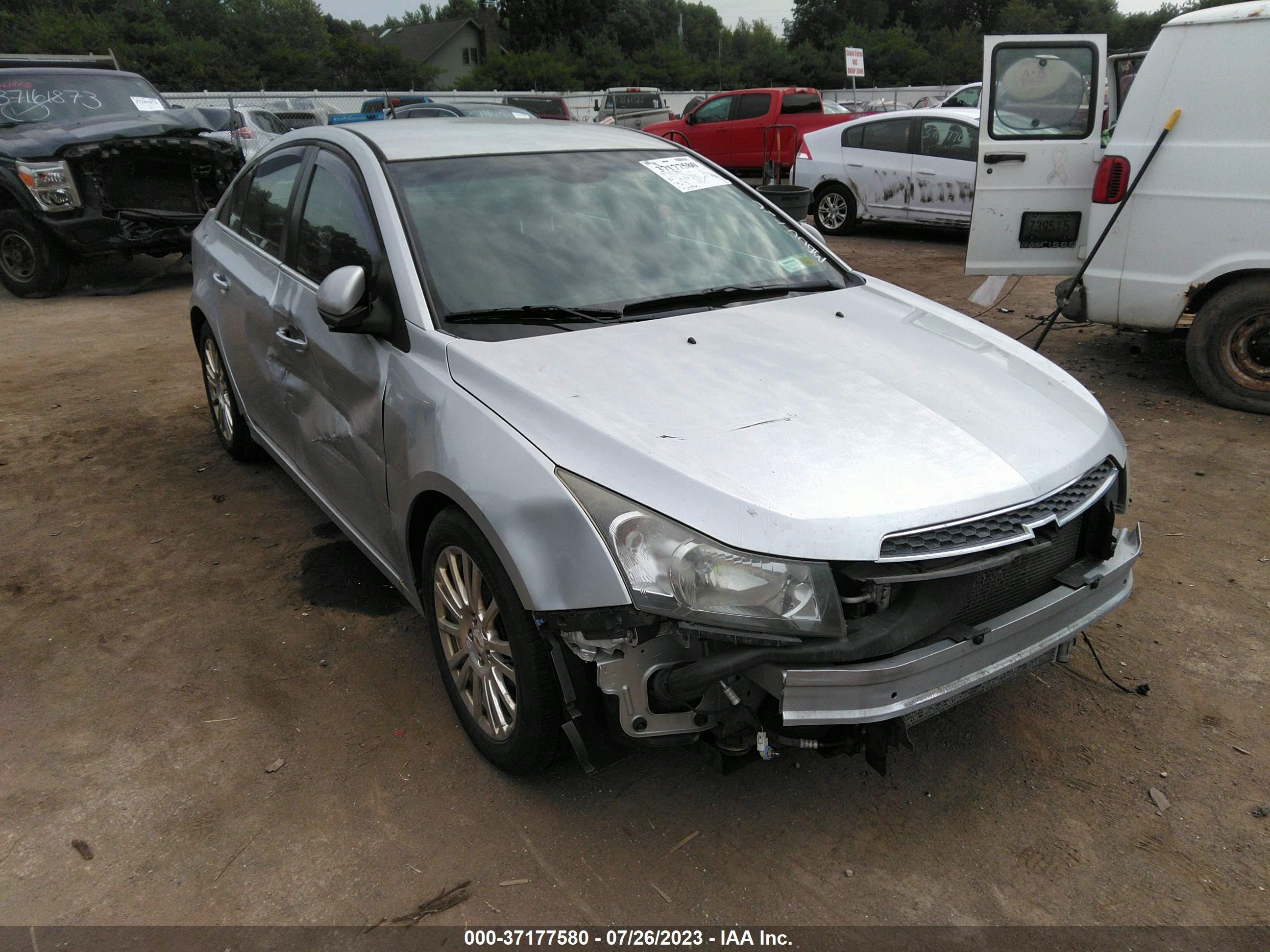 CHEVROLET CRUZE 2011 1g1pk5s90b7221523