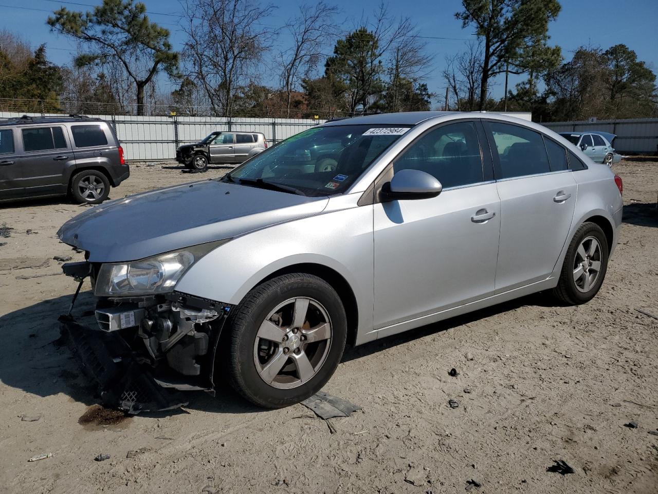 CHEVROLET CRUZE 2014 1g1pk5sb8e7410993