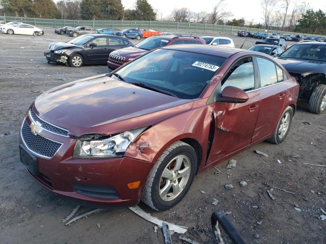 CHEVROLET CRUZE LT 2012 1g1pl5sc6c7298388