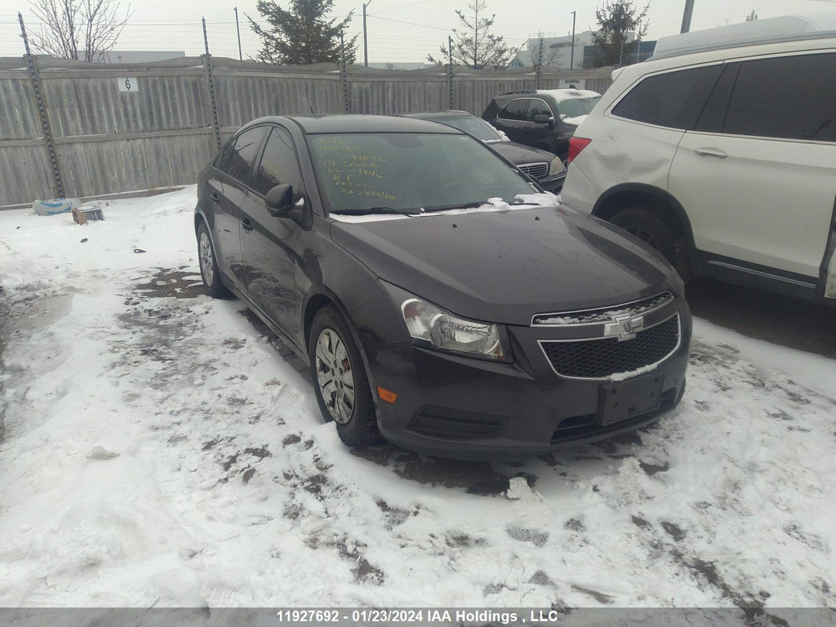 CHEVROLET CRUZE 2014 1g1pl5sh5e7381826