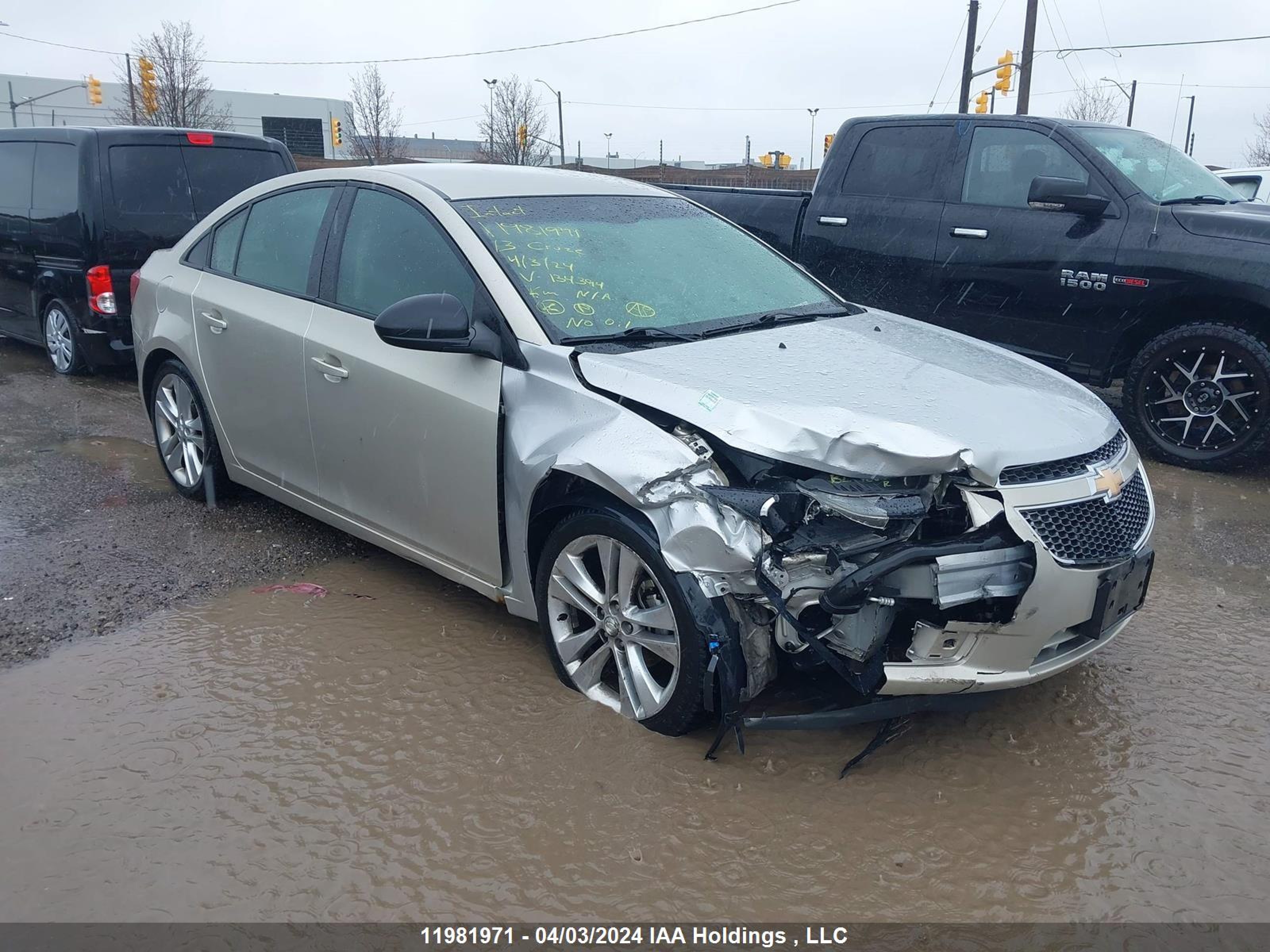 CHEVROLET CRUZE 2013 1g1pl5sh8d7134394