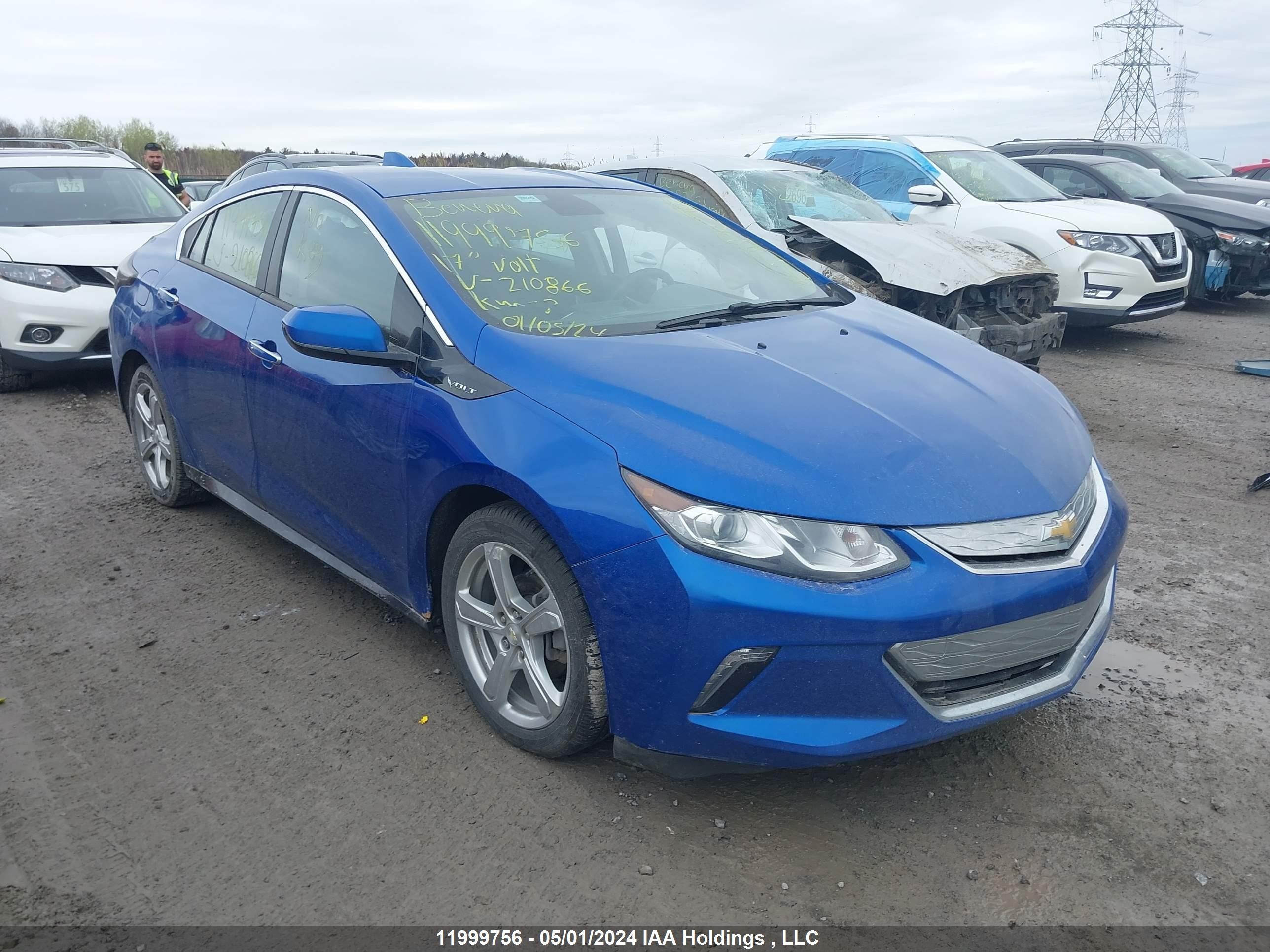 CHEVROLET VOLT 2017 1g1ra6s57hu210866