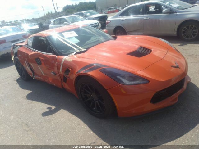 CHEVROLET CORVETTE 2019 1g1y12d7xk5103833