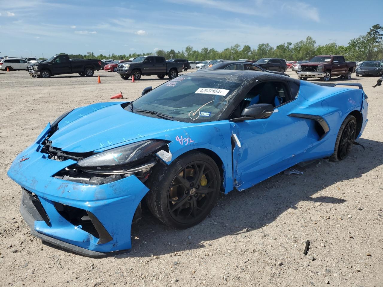 CHEVROLET CORVETTE 2020 1g1y82d41l5118840