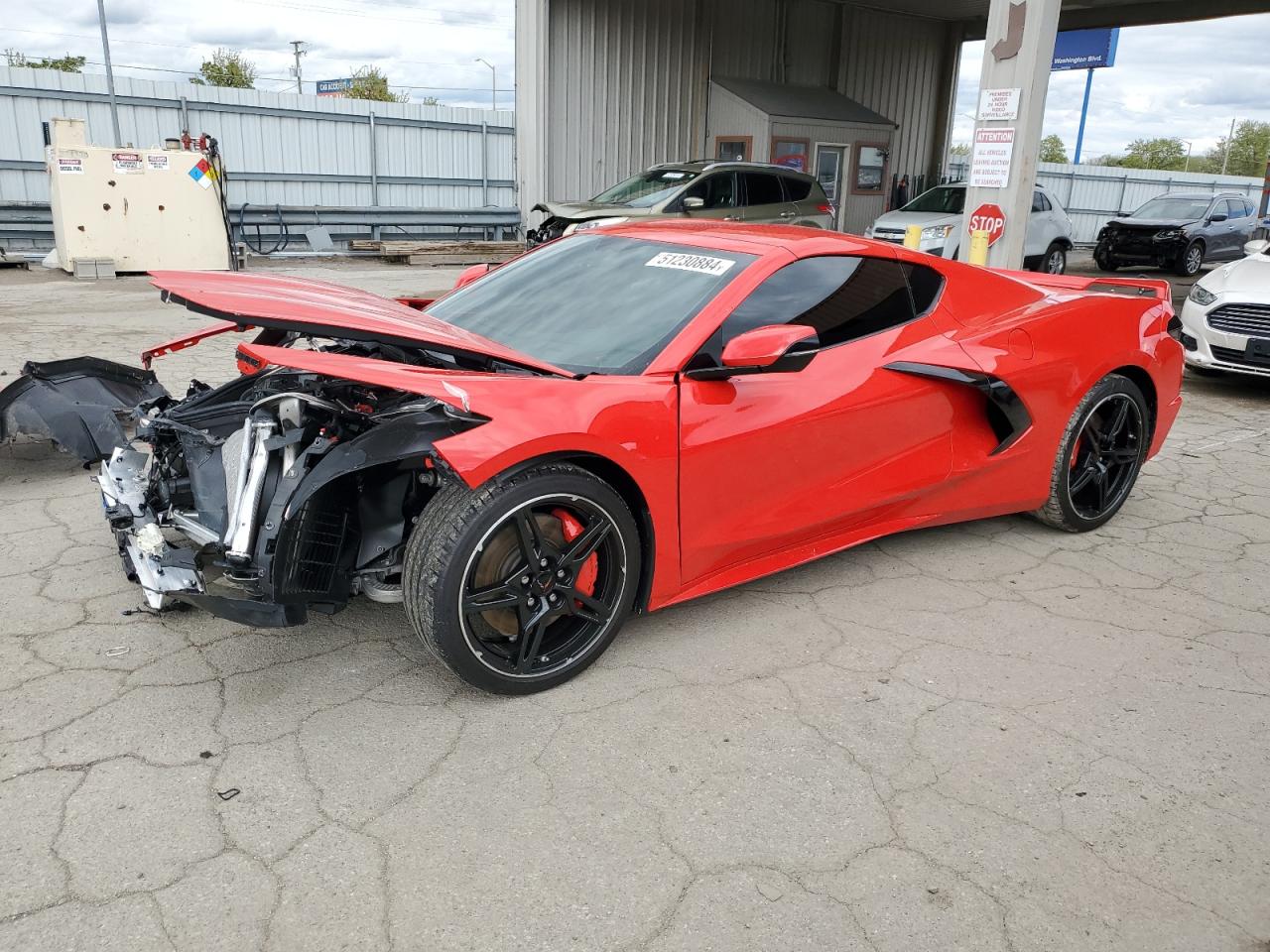 CHEVROLET CORVETTE 2020 1g1y82d42l5107409