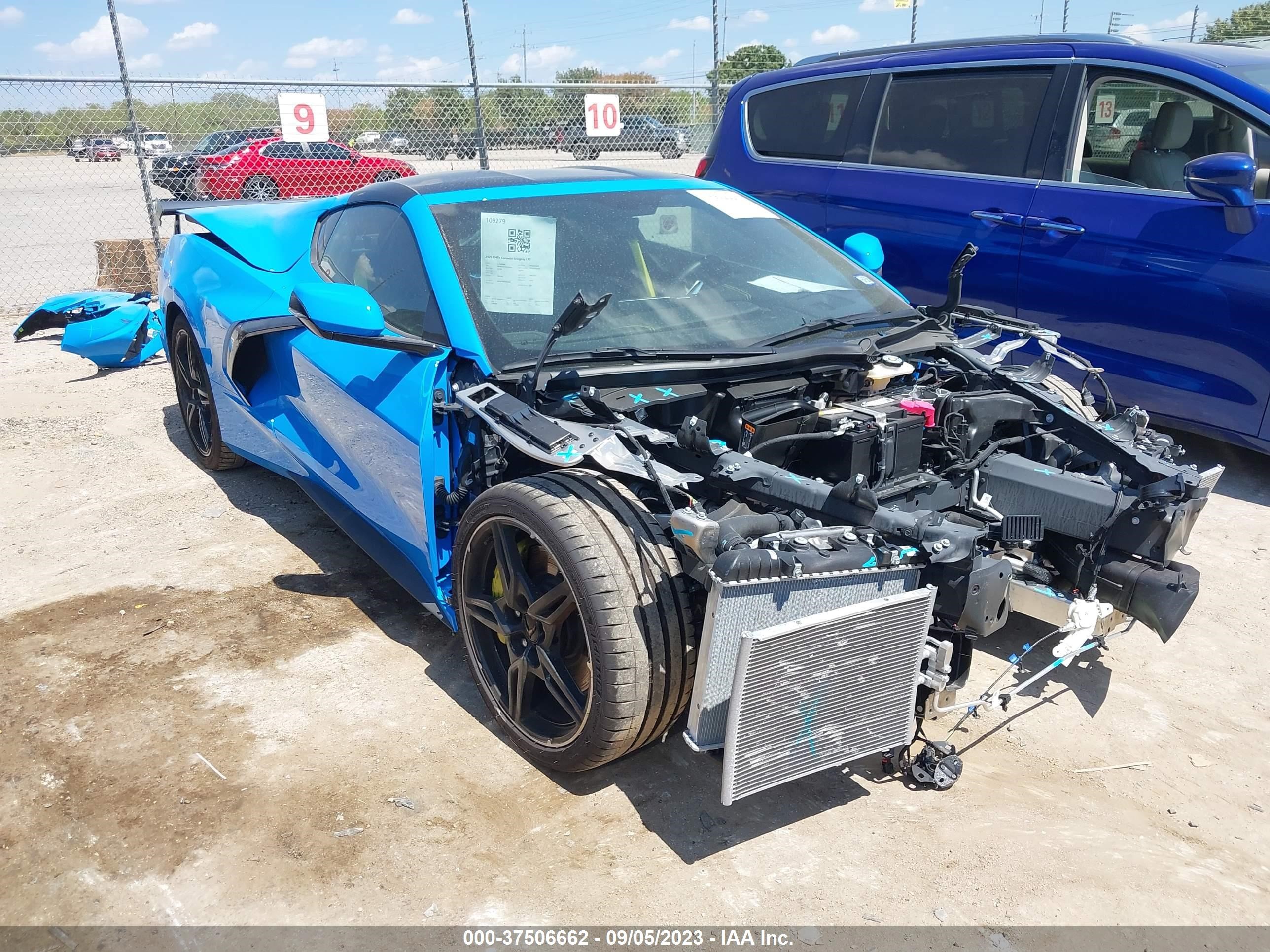 CHEVROLET CORVETTE 2020 1g1y82d47l5119314