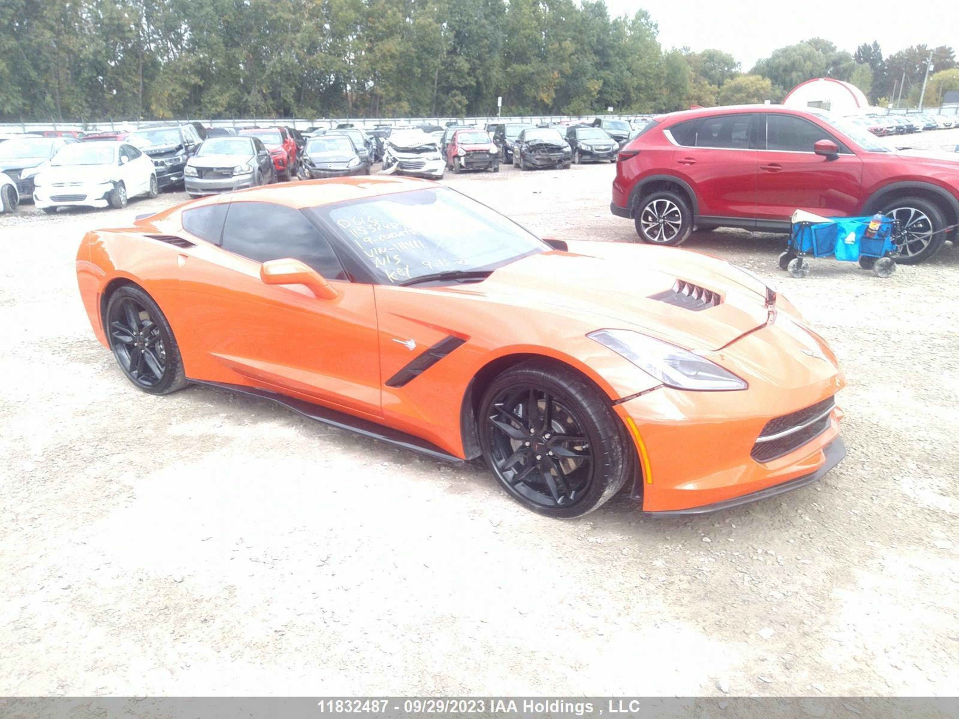 CHEVROLET CORVETTE 2019 1g1ya2d72k5111411