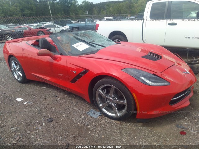 CHEVROLET CORVETTE STINGRAY 2014 1g1ya3d73e5114117