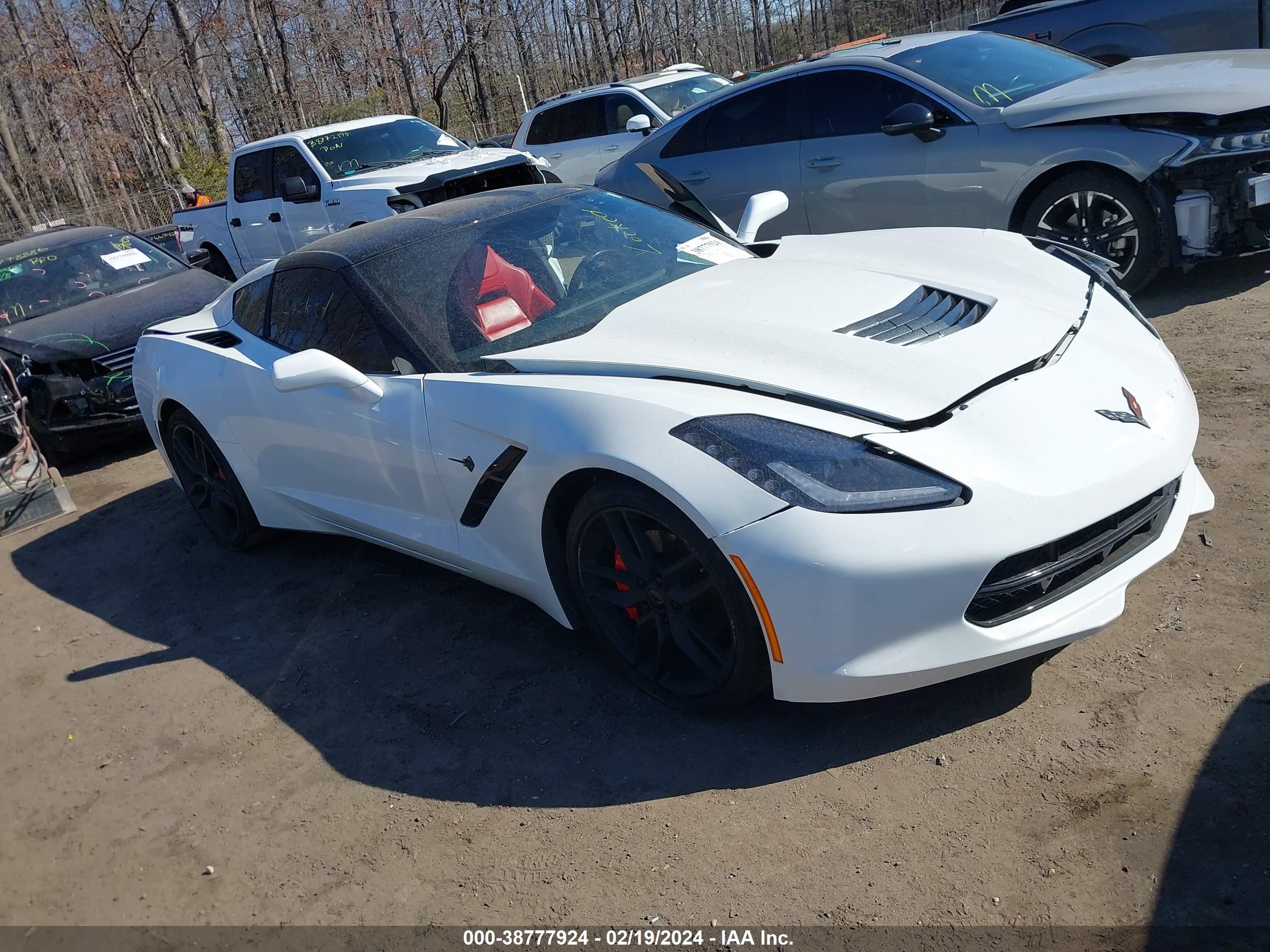 CHEVROLET CORVETTE 2019 1g1yb2d70k5100436