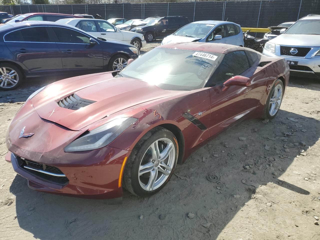 CHEVROLET CORVETTE 2016 1g1yb2d72g5125118