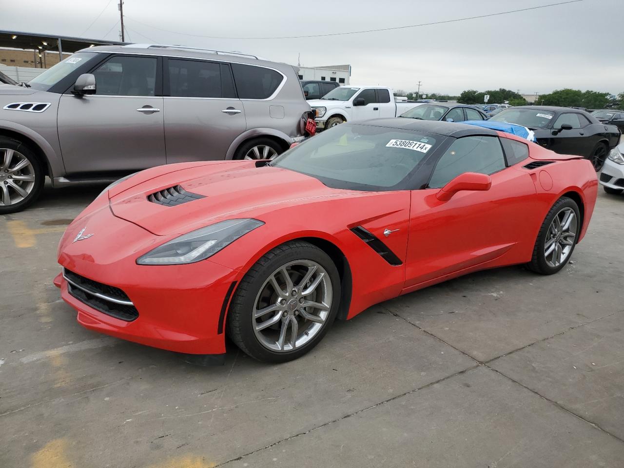 CHEVROLET CORVETTE 2015 1g1yb2d74f5121294