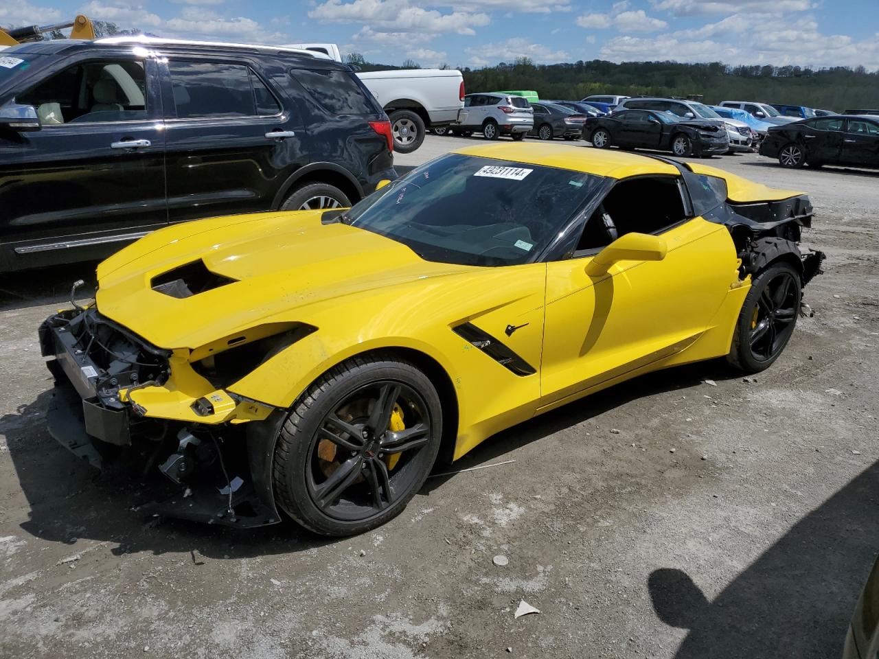 CHEVROLET CORVETTE 2017 1g1yb2d74h5109410