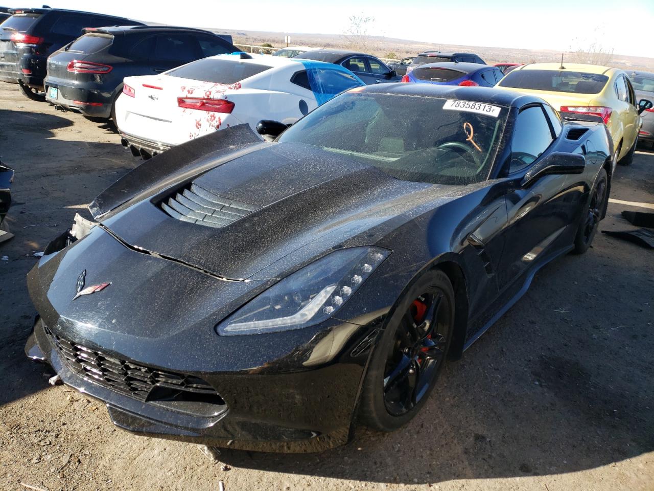 CHEVROLET CORVETTE 2017 1g1yb2d74h5110153