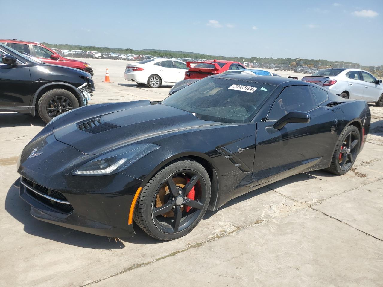 CHEVROLET CORVETTE 2015 1g1yb2d77f5102562