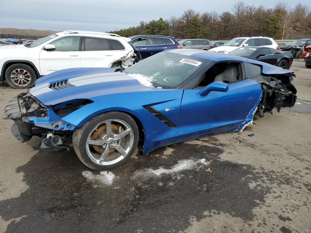 CHEVROLET CORVETTE 2014 1g1yc2d71e5108661