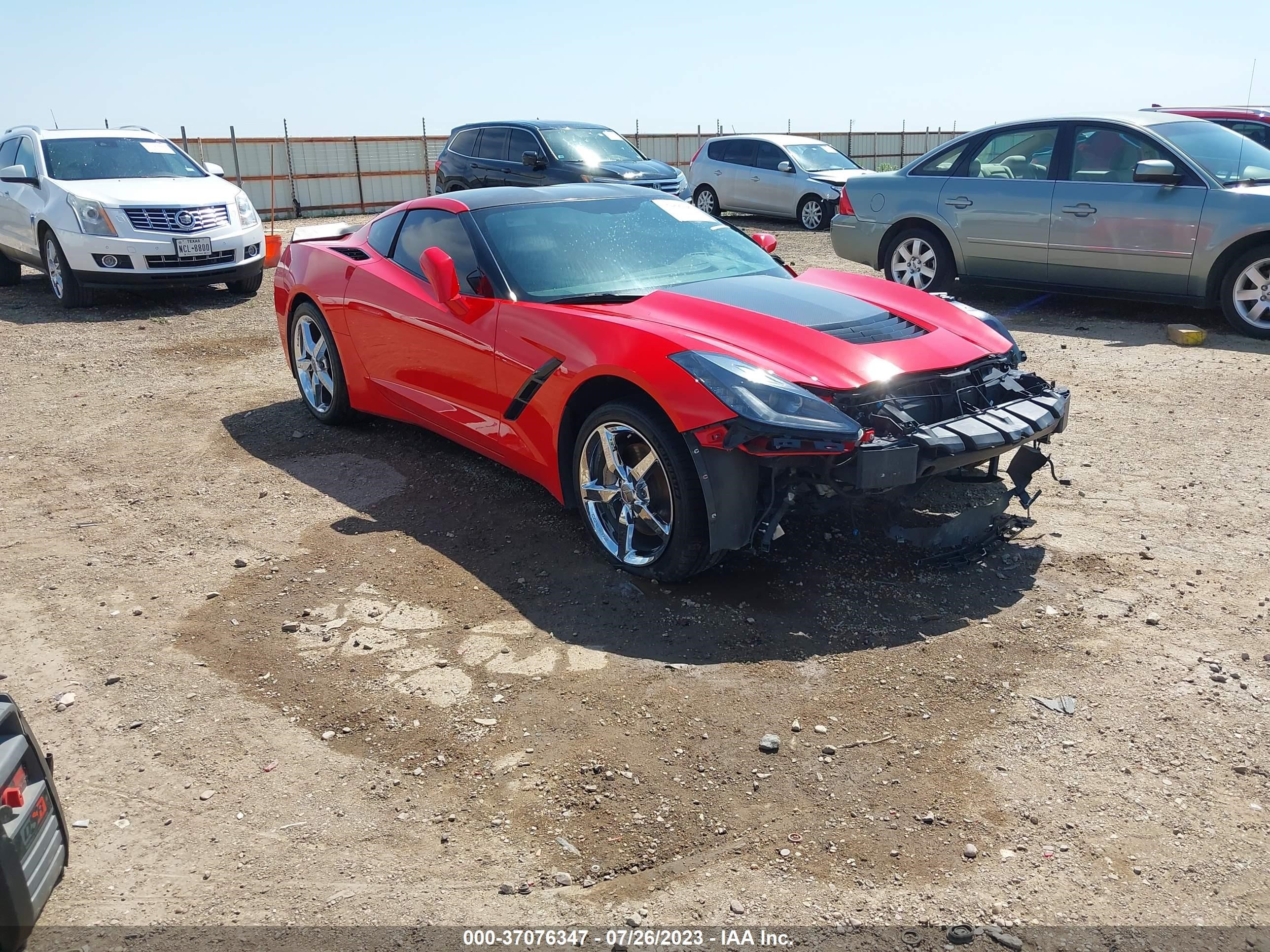 CHEVROLET CORVETTE 2014 1g1yc2d72e5103436