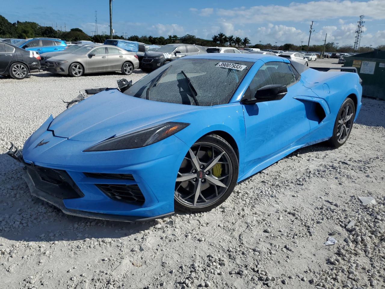 CHEVROLET CORVETTE 2021 1g1yc3d48m5118484