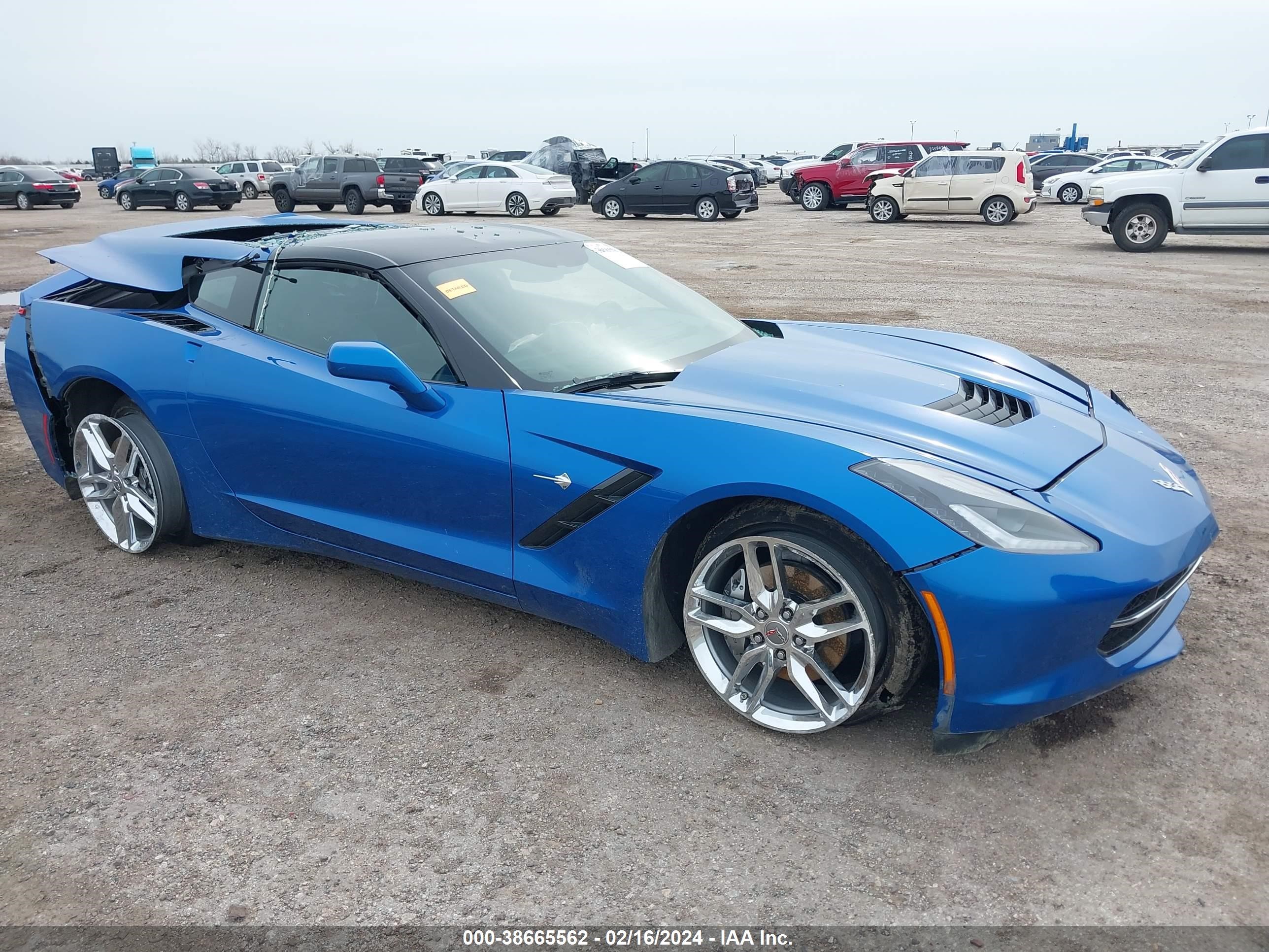 CHEVROLET CORVETTE 2015 1g1yd2d78f5117937