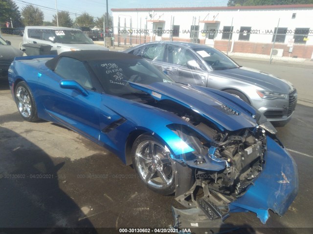 CHEVROLET CORVETTE STINGRAY 2014 1g1yd3d79e5119085