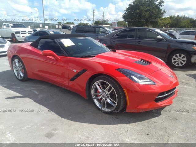 CHEVROLET CORVETTE 2019 1g1yd3d7xk5102131