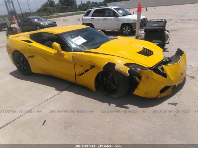 CHEVROLET CORVETTE STINGRAY 2014 1g1ye2d74e5100323