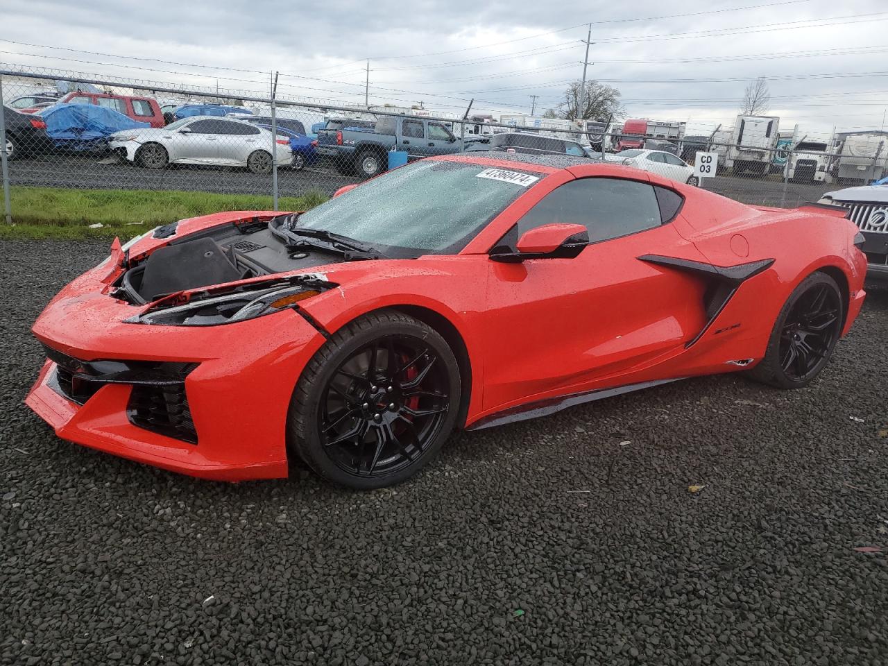 CHEVROLET CORVETTE 2023 1g1yf2d32p5604334